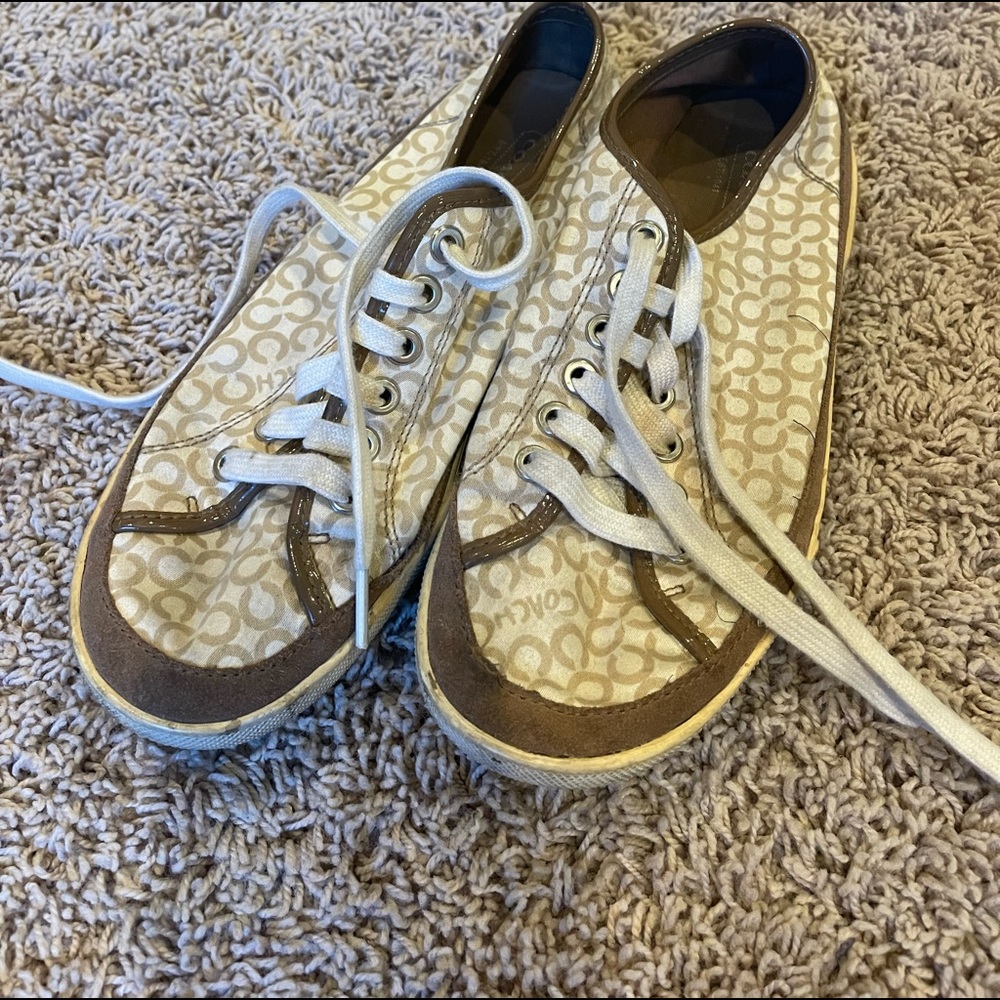 Coach tennis shoes
